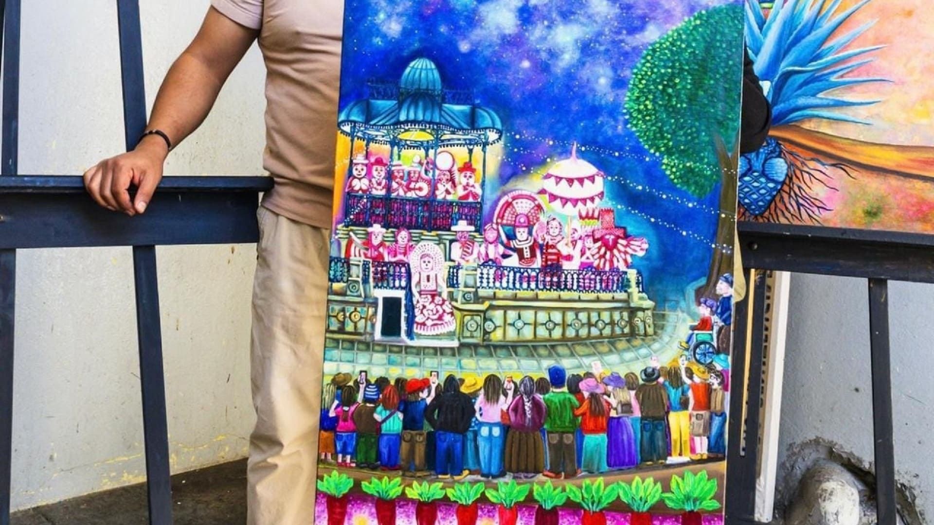 Develan imagen oficial de la Noche de Rábanos 2025 en Oaxaca