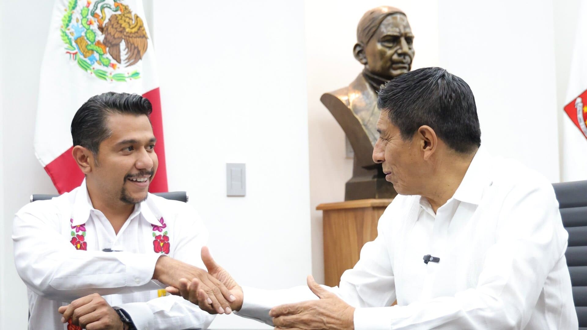 Salomón Jara anuncia cambios en la estructura del gabinete estatal