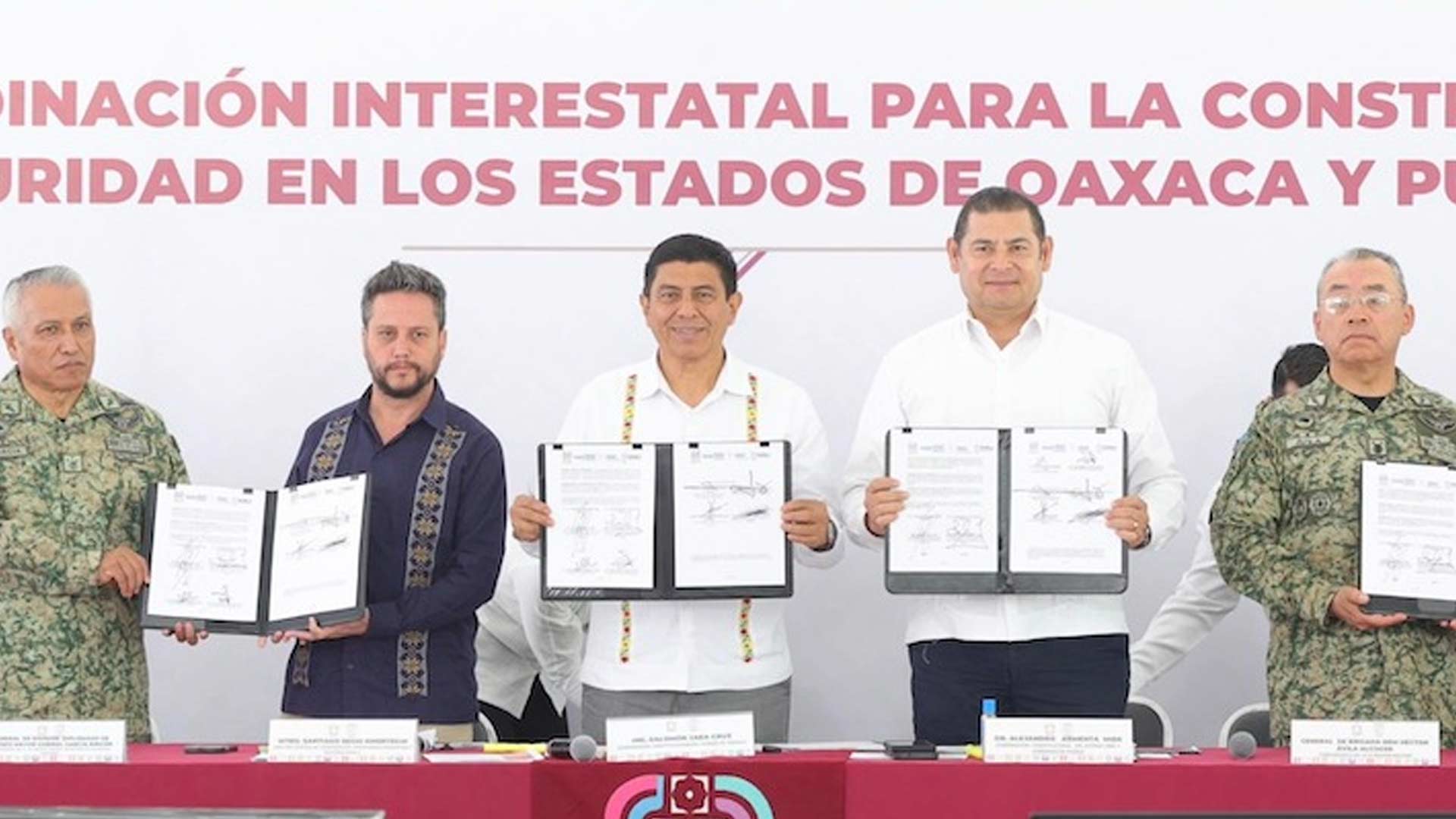 Oaxaca y Puebla unen esfuerzos para garantizar seguridad y paz en zona limítrofe