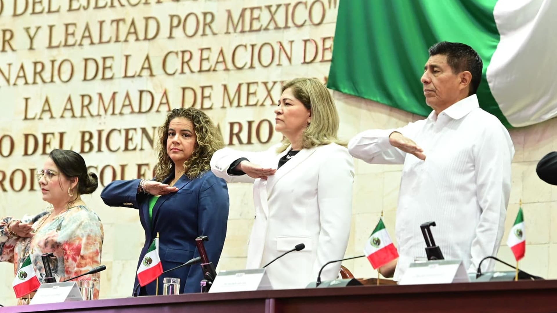 Elizabeth Lara Rodríguez rinde  segundo informe al frente de la DDHPO