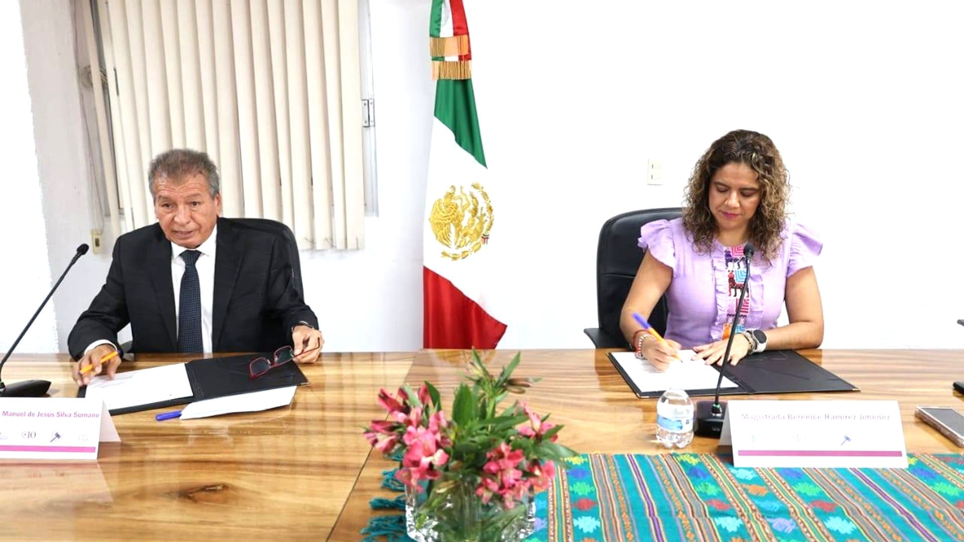 PJEO y Consejo de Participación Ciudadana de Oaxaca firman convenio por una justicia cada vez más incluyente, cercana y humanizada