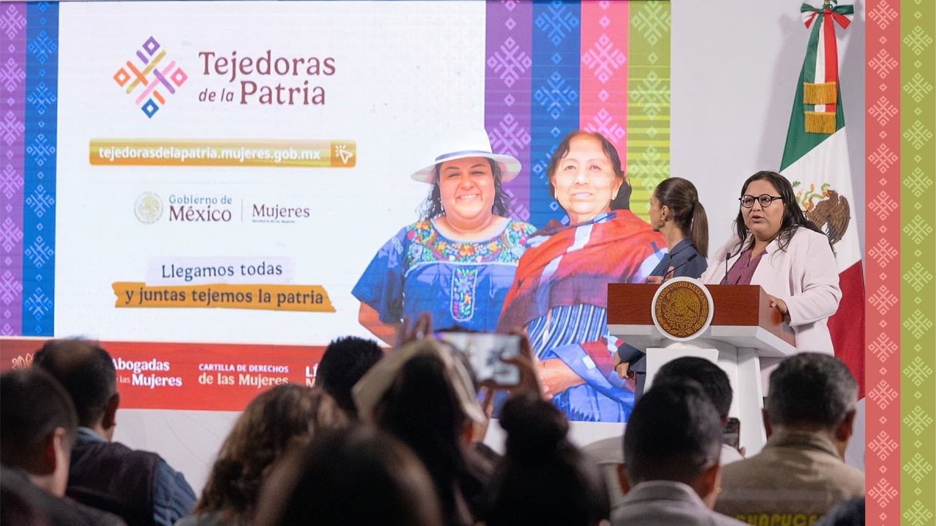 Oaxaca se suma, con enfoque propio, a la estrategia nacional Tejedoras de la patria