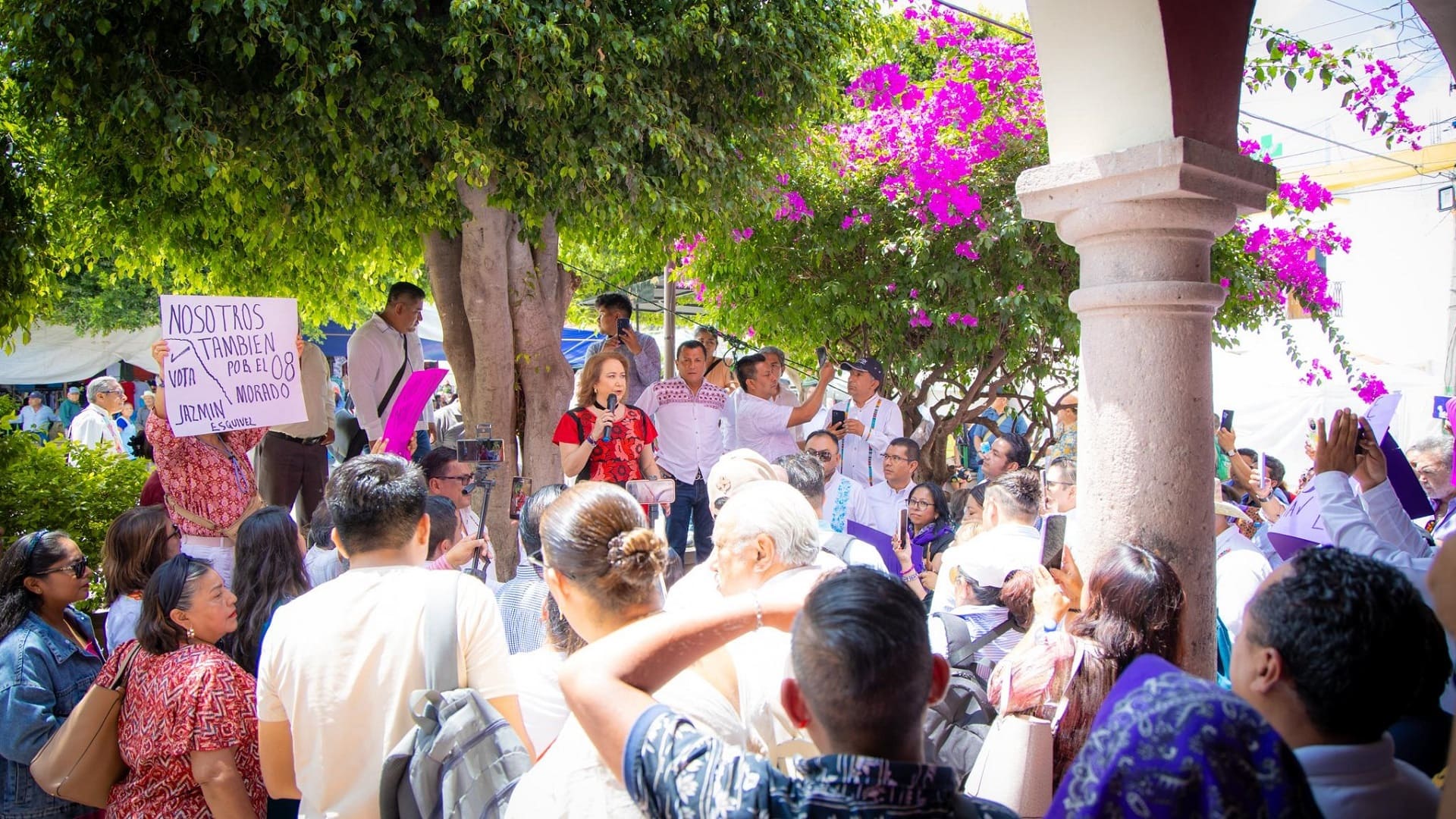 “Nadie tiene derecho a impedir el voto en la elección histórica”: Yasmín Esquivel