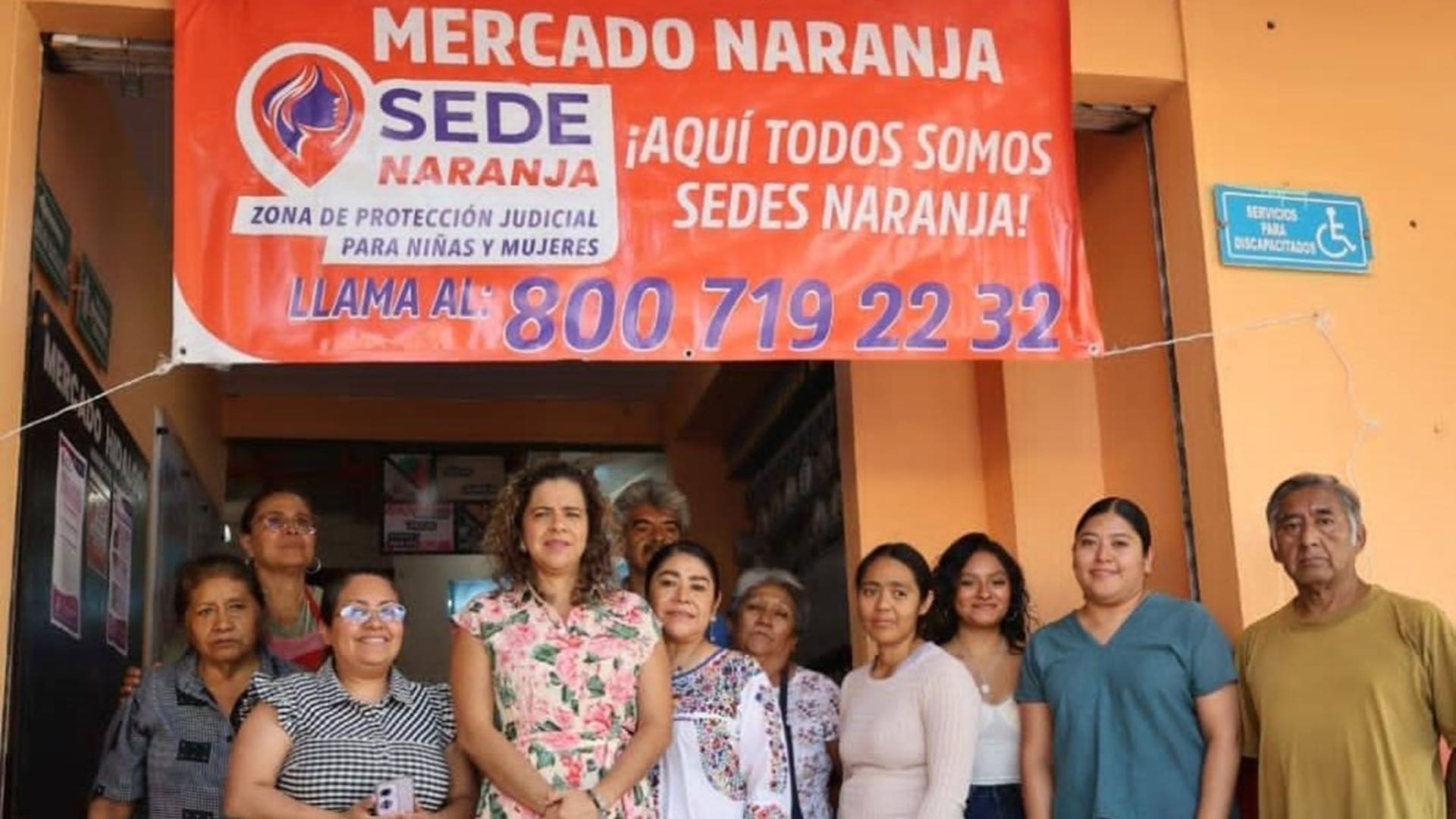 PJEO fortalece alianzas para la protección de mujeres y niñas con el primer Mercado Naranja