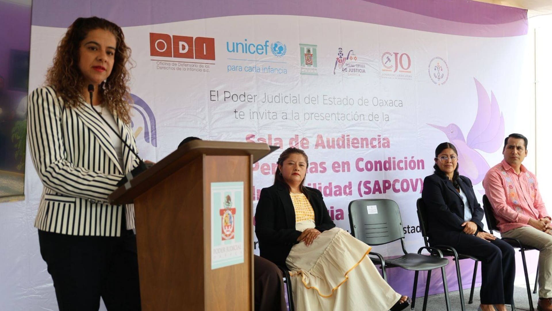 Inauguran en Oaxaca Sala de Audiencia para personas en situación de vulnerabilidad
