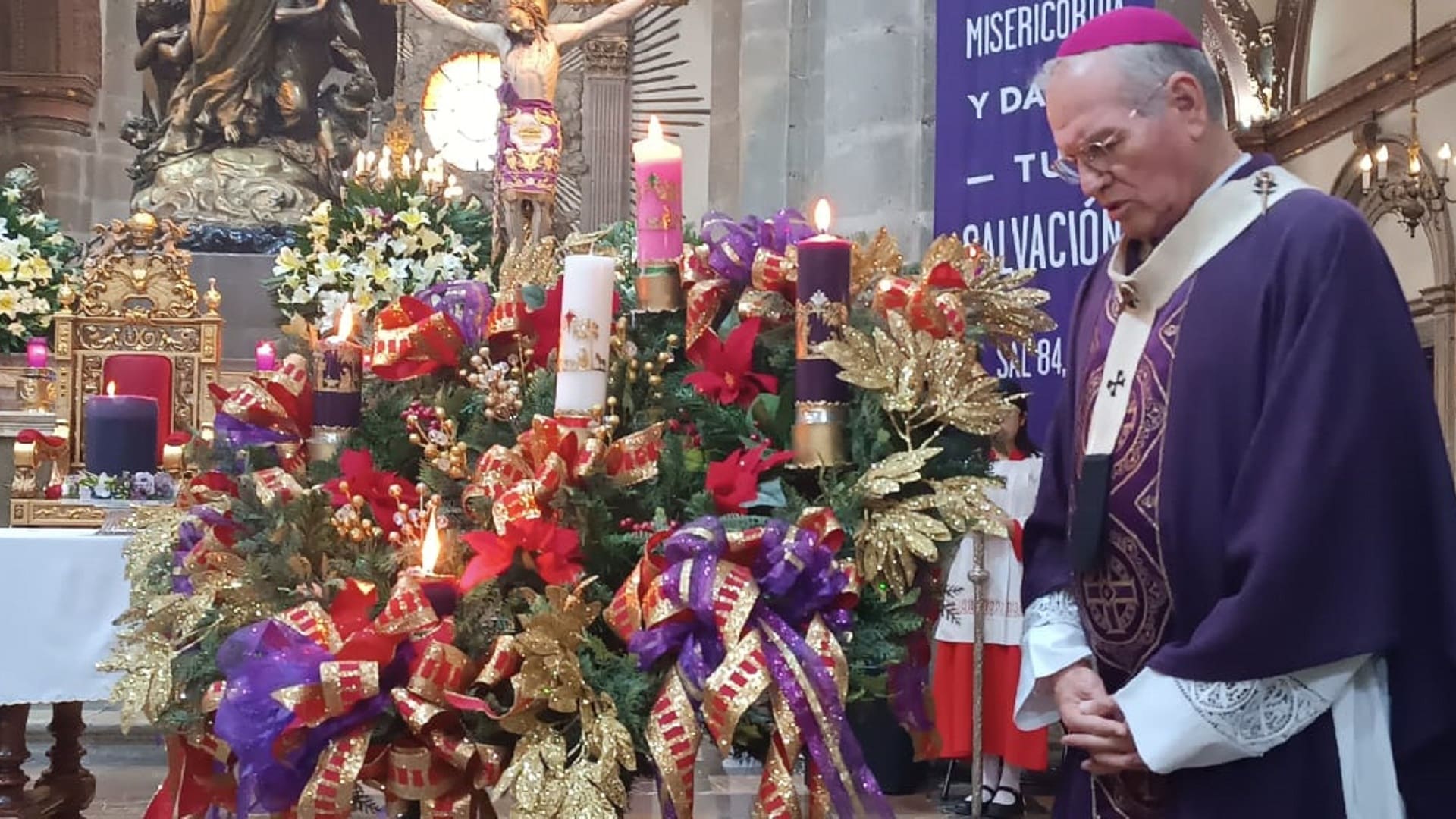 Obispo Pedro Vázquez Villalobos llama a vivir la Navidad con espiritualidad