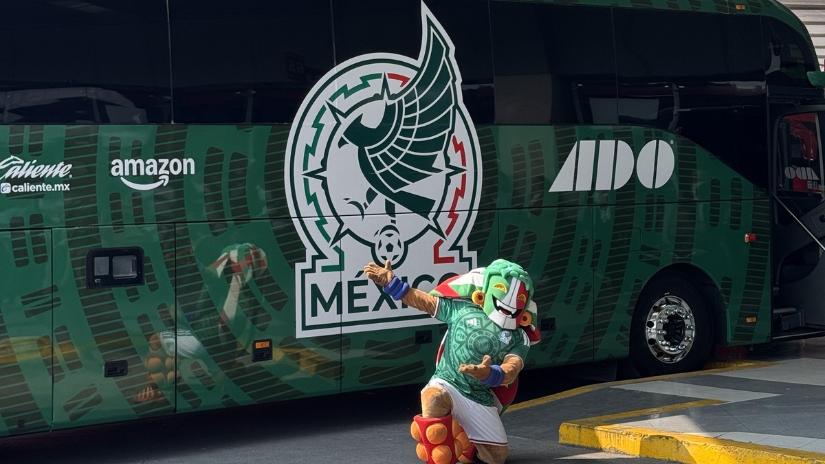 México ya juega el Mundial 2026: así es el autobús oficial que ADO presentó para acompañar al Tri