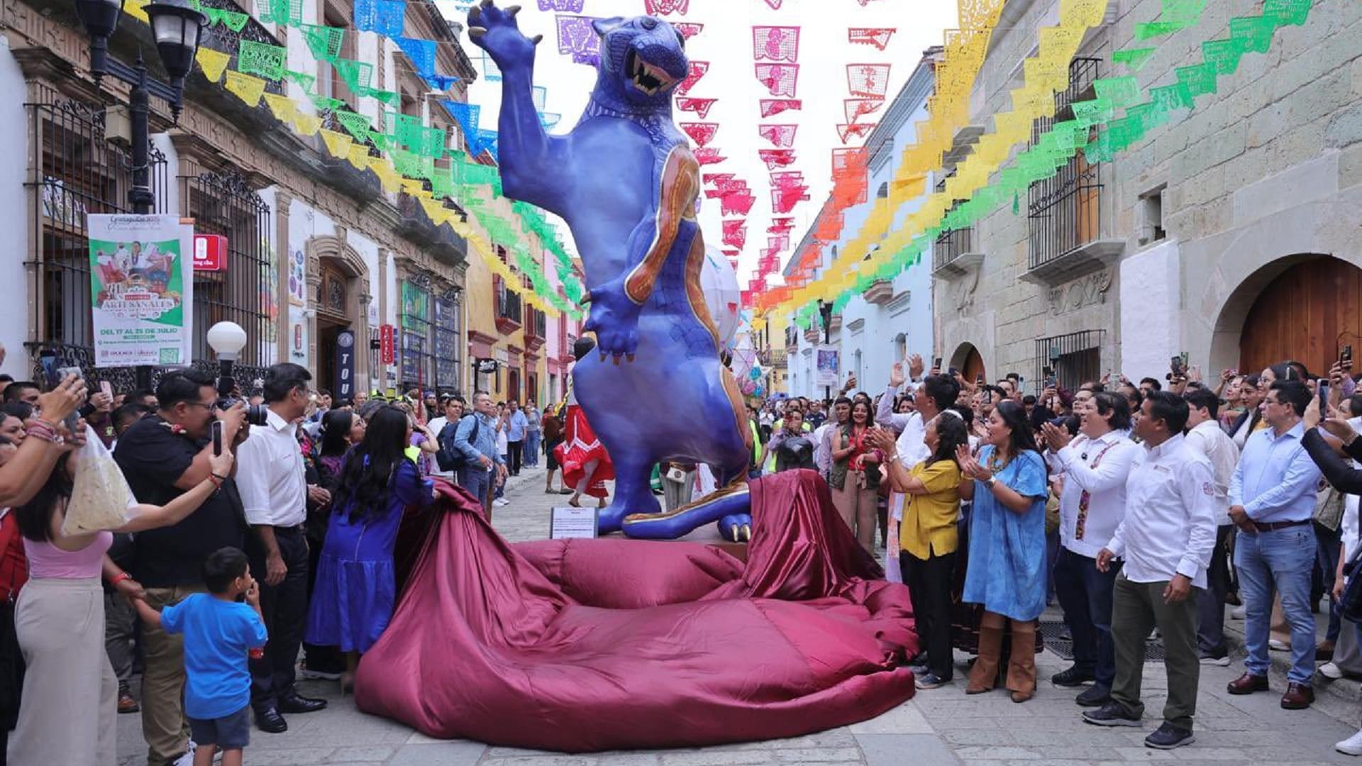 Inauguran el Sendero de los Nahuales en el corazón de Oaxaca de Juárez