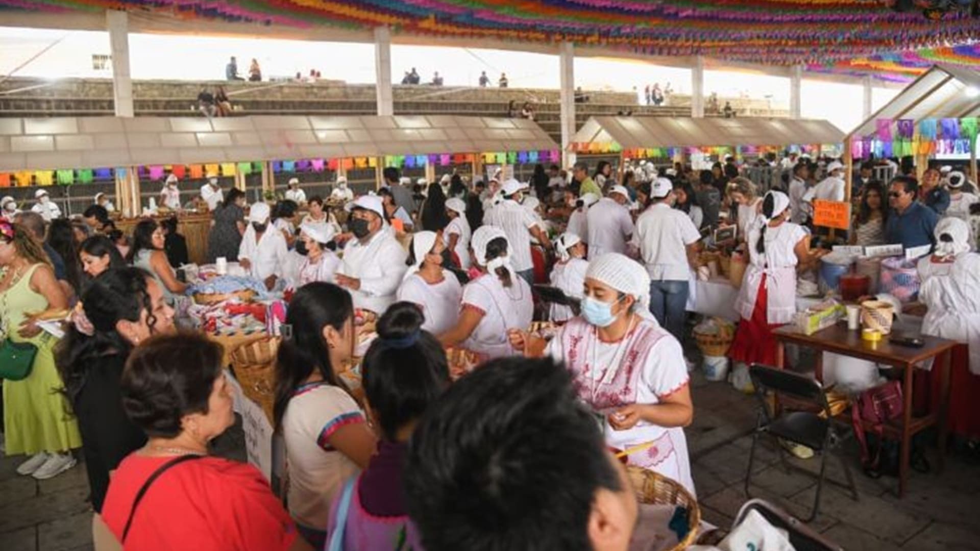 Arranca la Feria del Tejate y del Tamal en la Plaza de la Danza Arranca la Feria del Tejate y del Tamal en la Plaza de la Danza