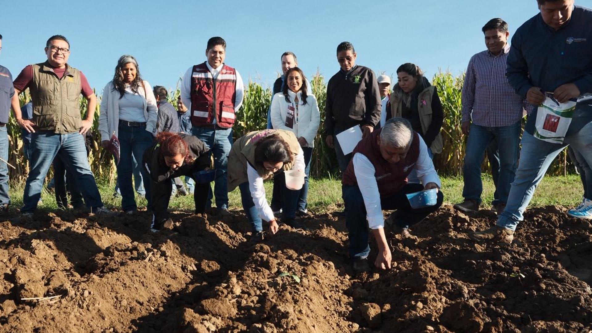 Inicia la preparación para la Noche de Rábanos 2025 con la siembra simbólica en El Tequio