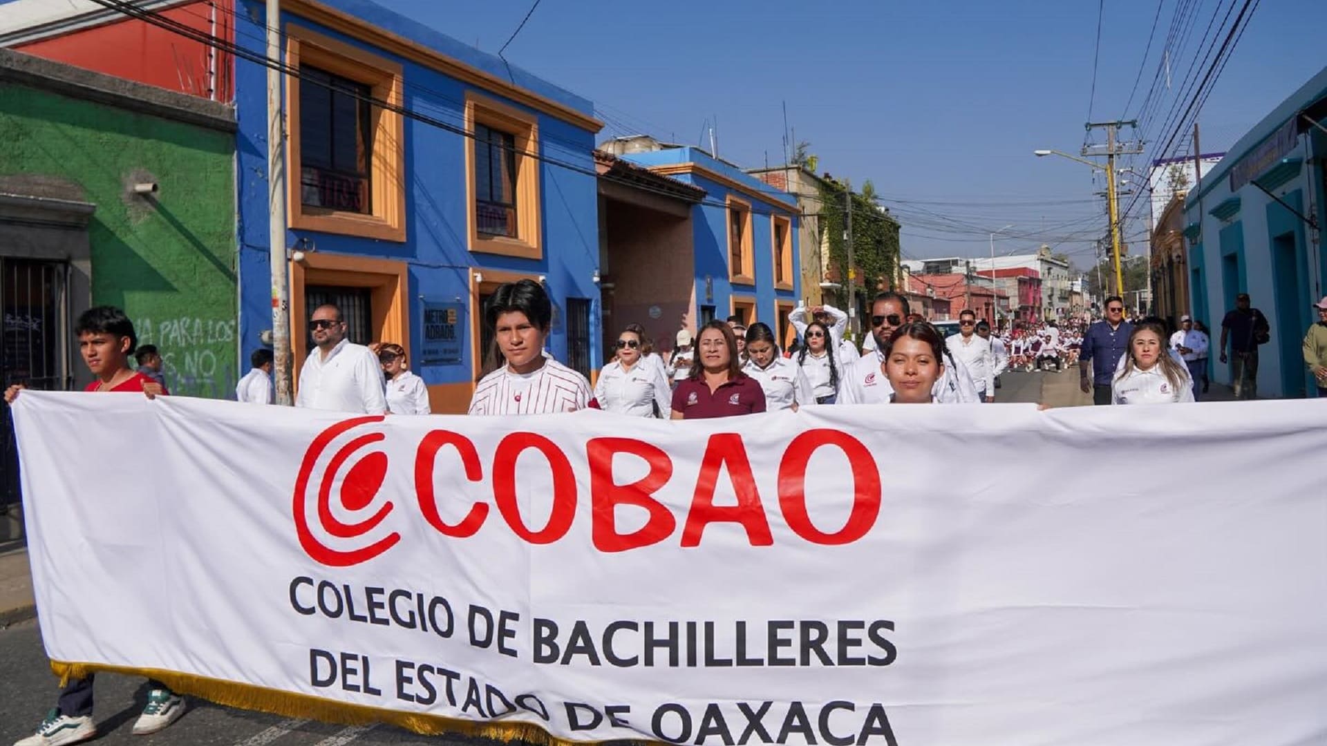 Cobao destaca con disciplina en el desfile por el 115 aniversario de la Revolución Mexicana Cobao destaca con disciplina en el desfile por el 115 aniversario de la Revolución Mexicana