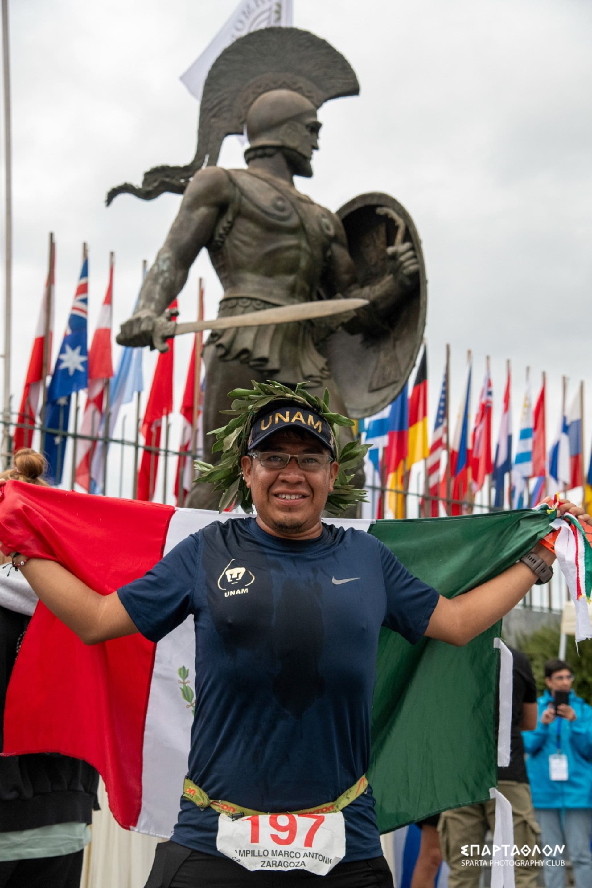 Orgullo mexicano: Marco Zaragoza completa por sexta ocasión el mítico Spartathlon Orgullo mexicano: Marco Zaragoza completa por sexta ocasión el mítico Spartathlon