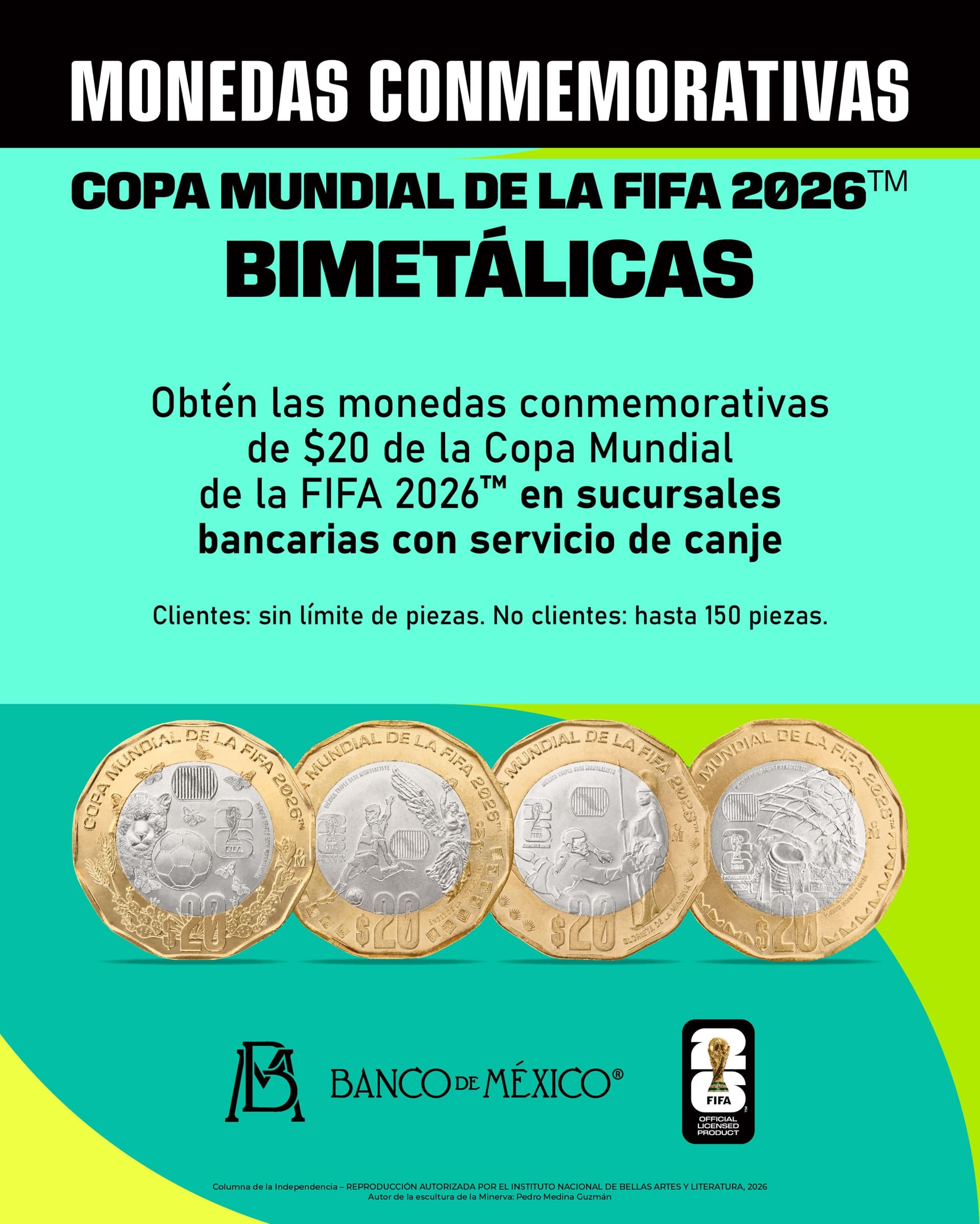 ¿Dónde comprar las monedas del Mundial FIFA 2026? Estos son los métodos de pago y puntos de venta oficiales