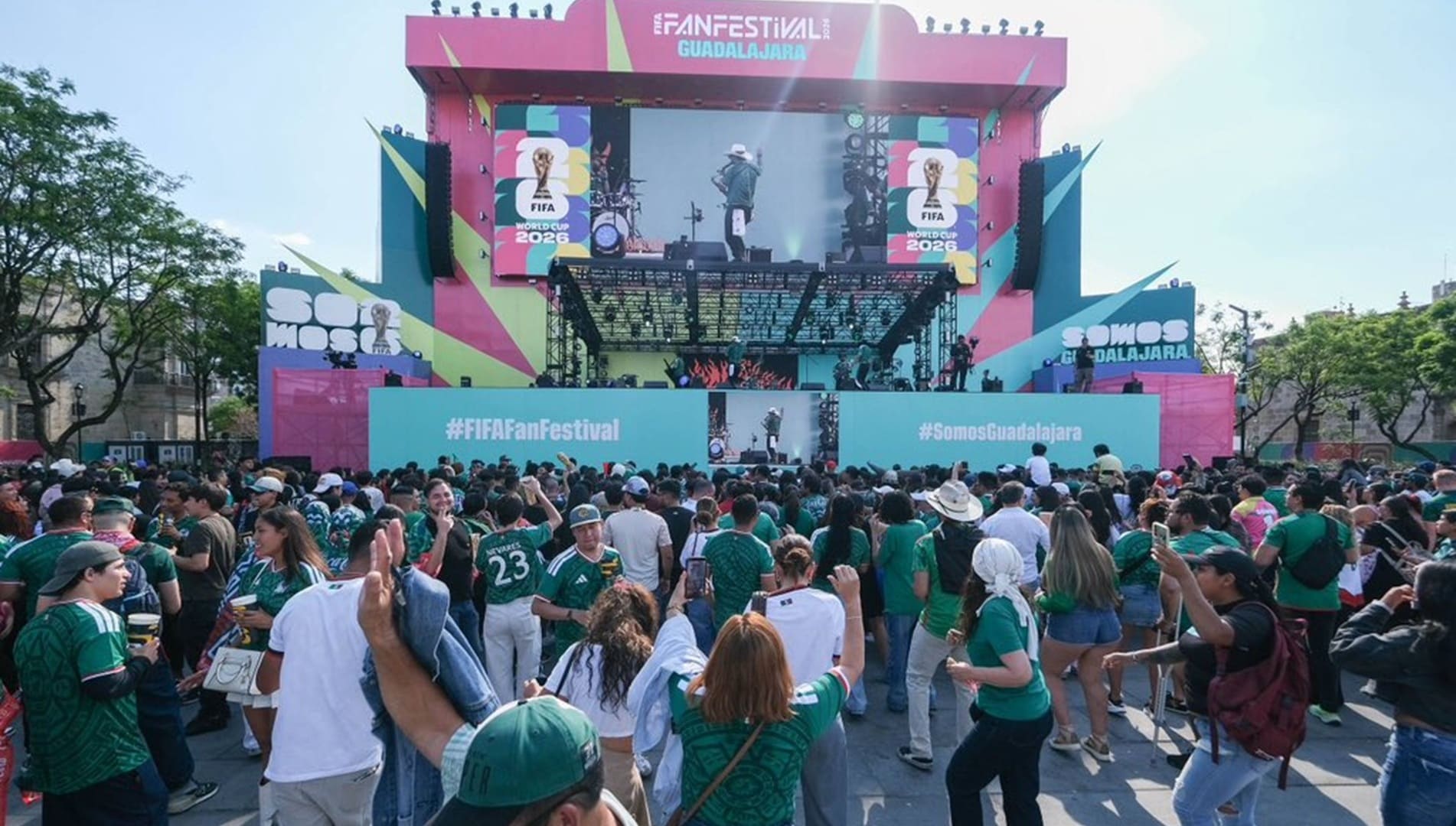 Mundial 2026 desata fiesta masiva en México: 400 mil personas abarrotan los FIFA Fan Fest