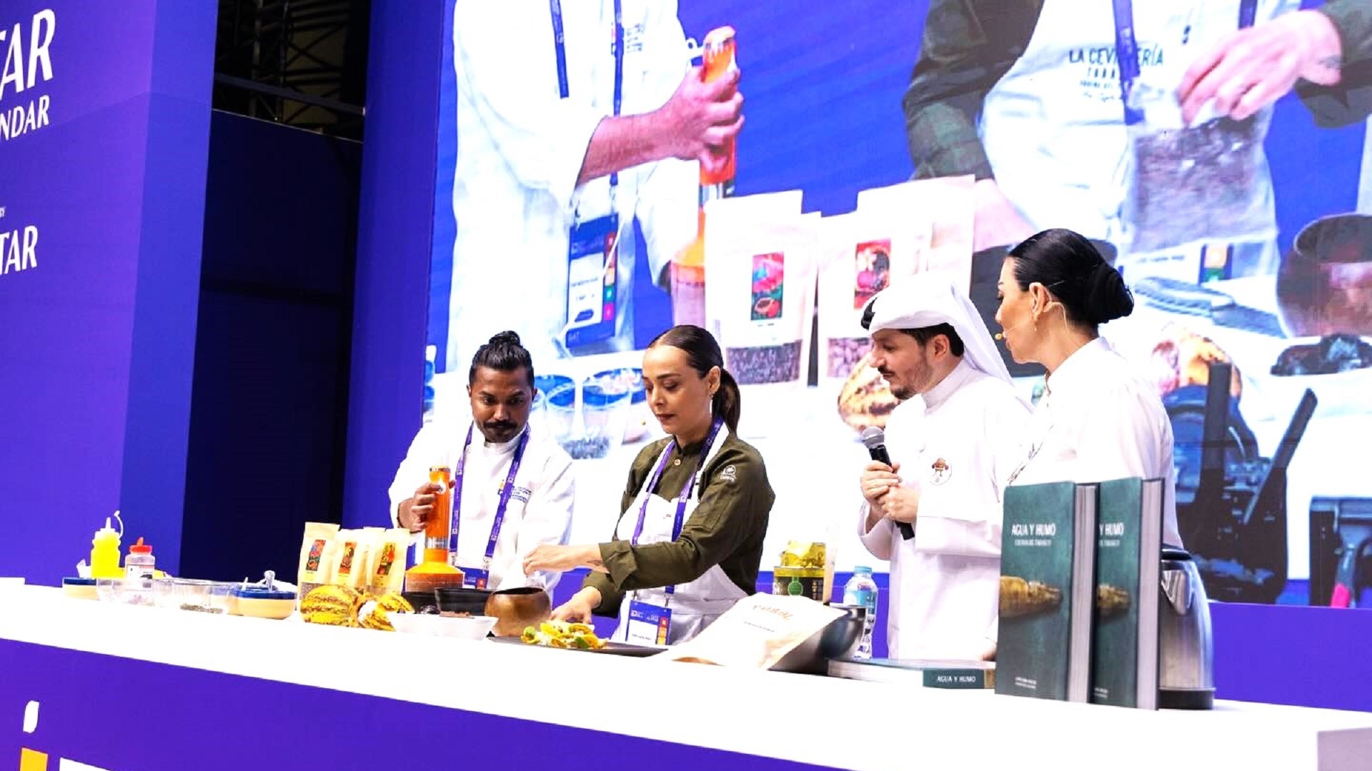 Guacamole mexicano triunfa en Qatar International Food Festival