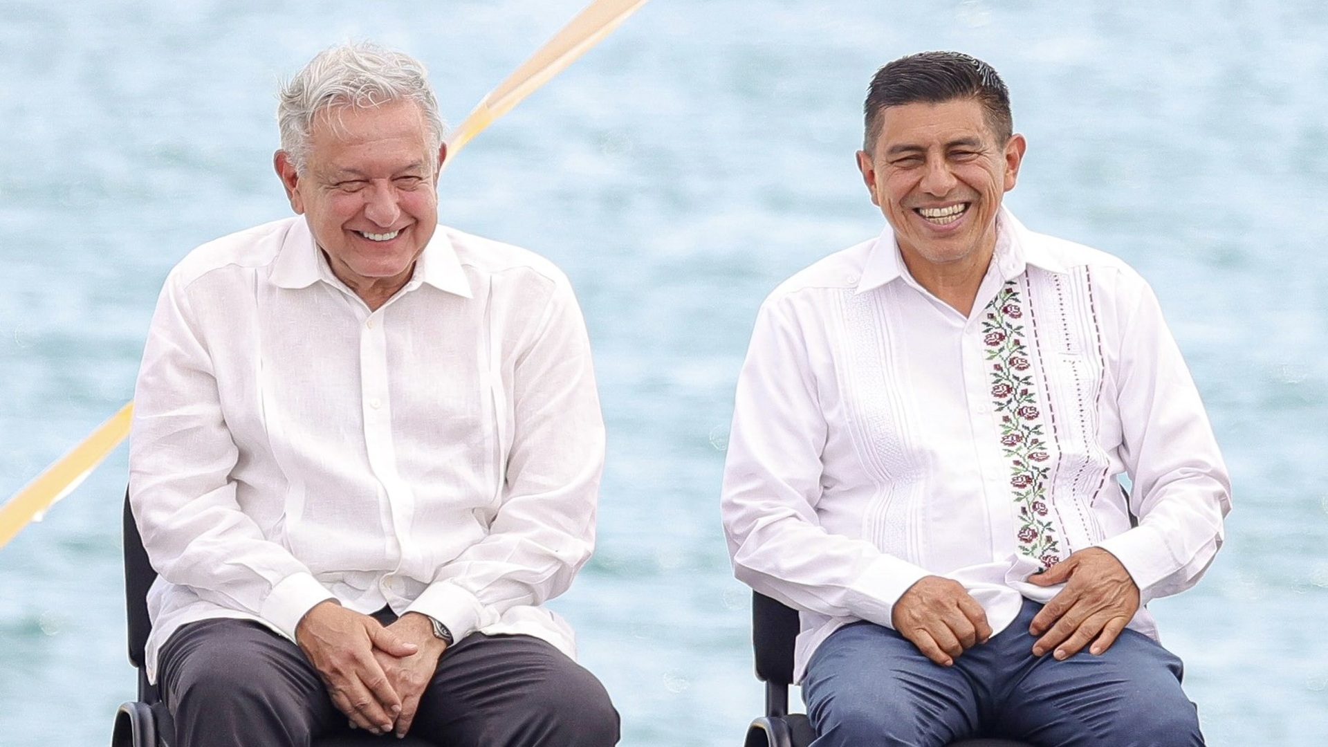 Inauguran rompeolas de Salina Cruz; gobierno lo perfila como eje clave del comercio mundial