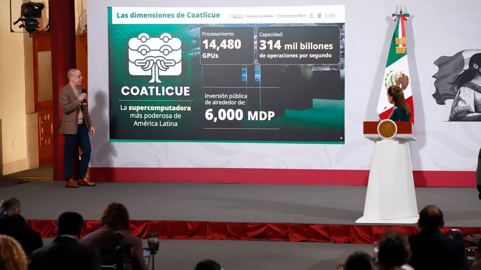 Coatlicue será el nombre de la nueva supercomputadora pública mexicana Coatlicue será el nombre de la nueva supercomputadora pública mexicana