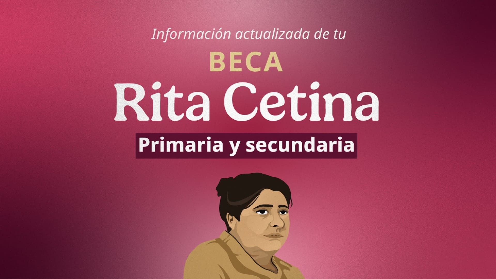 Beca Rita Cetina 2026: en febrero inicia el depósito para alumnos de secundaria