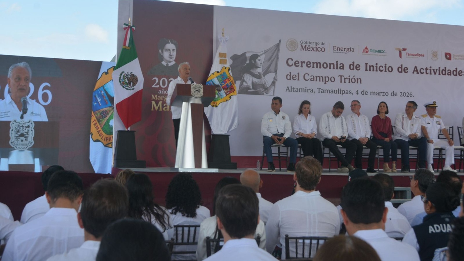 Pemex y Woodside arrancan Campo Trión: alianza impulsa soberanía y justicia energética