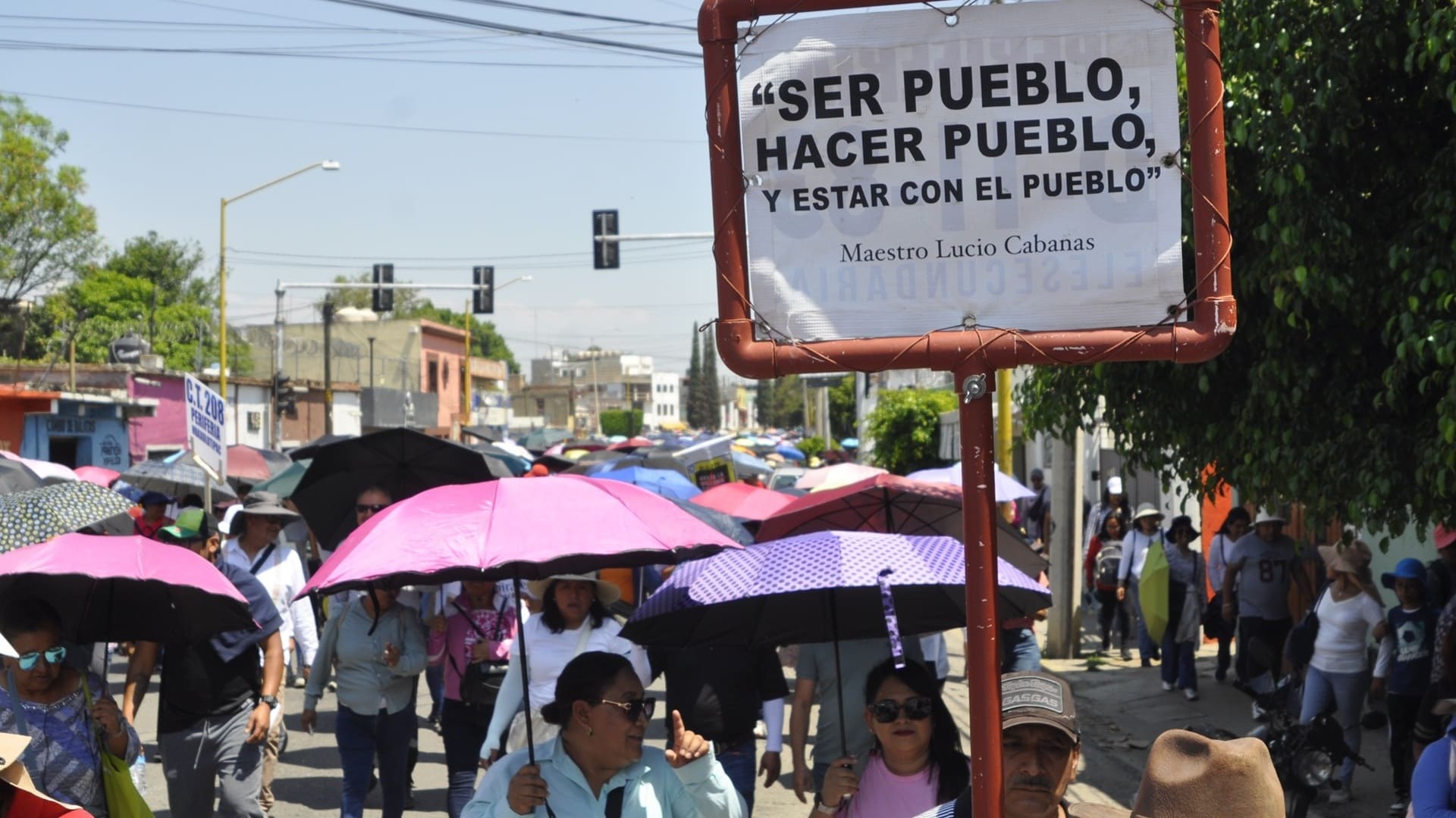 CNTE adelanta paro nacional y comenzará movilizaciones desde este domingo