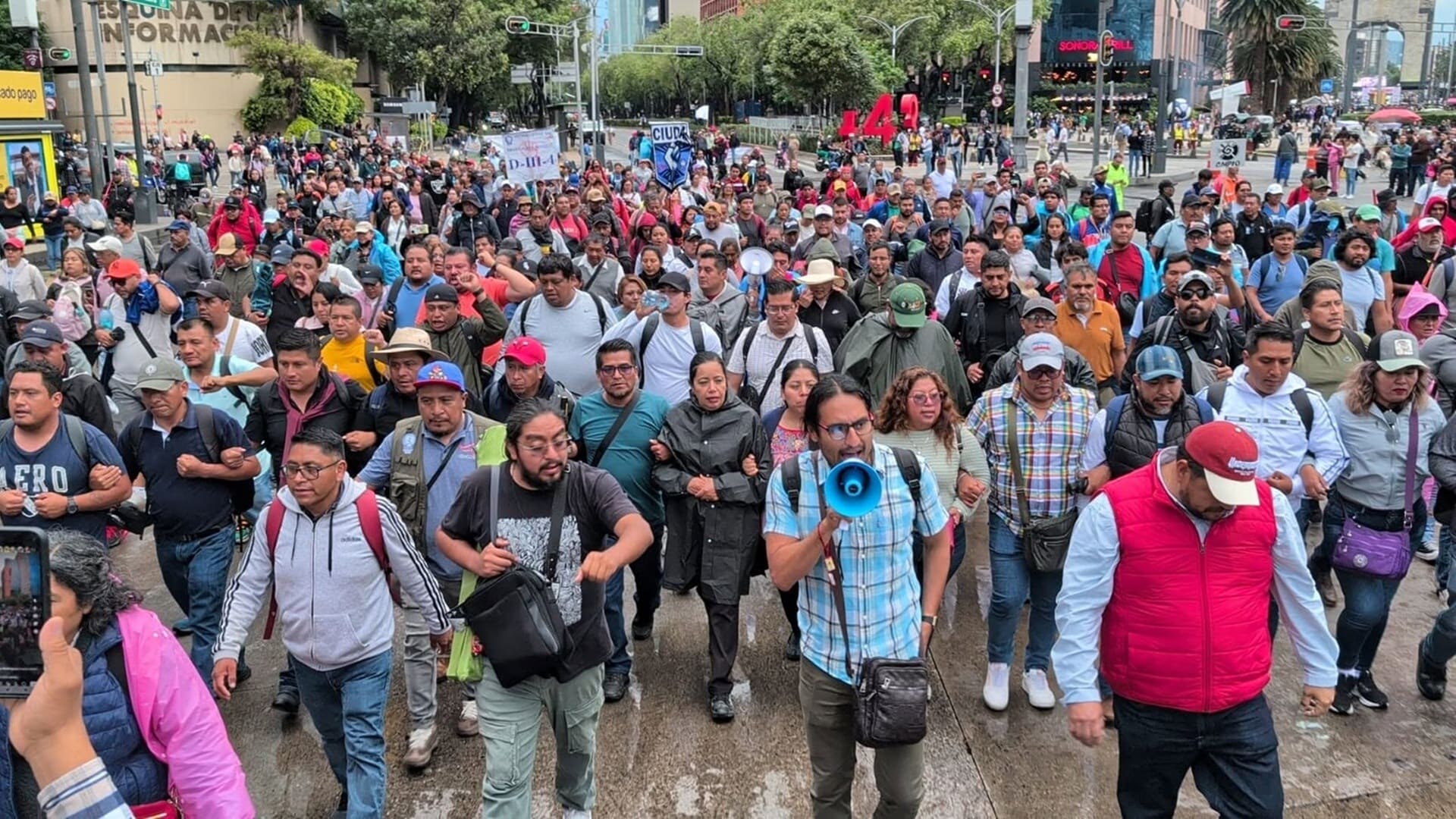 CNTE desafía al Gobierno y llevará sus protestas a la inauguración del Mundial 2026 en Ciudad de México