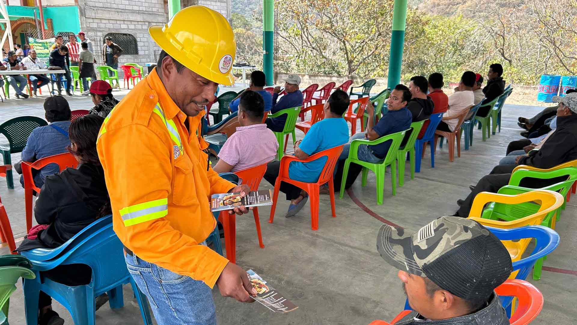 Fortalecen coordinación para prevenir incendios forestales en los Chimalapas