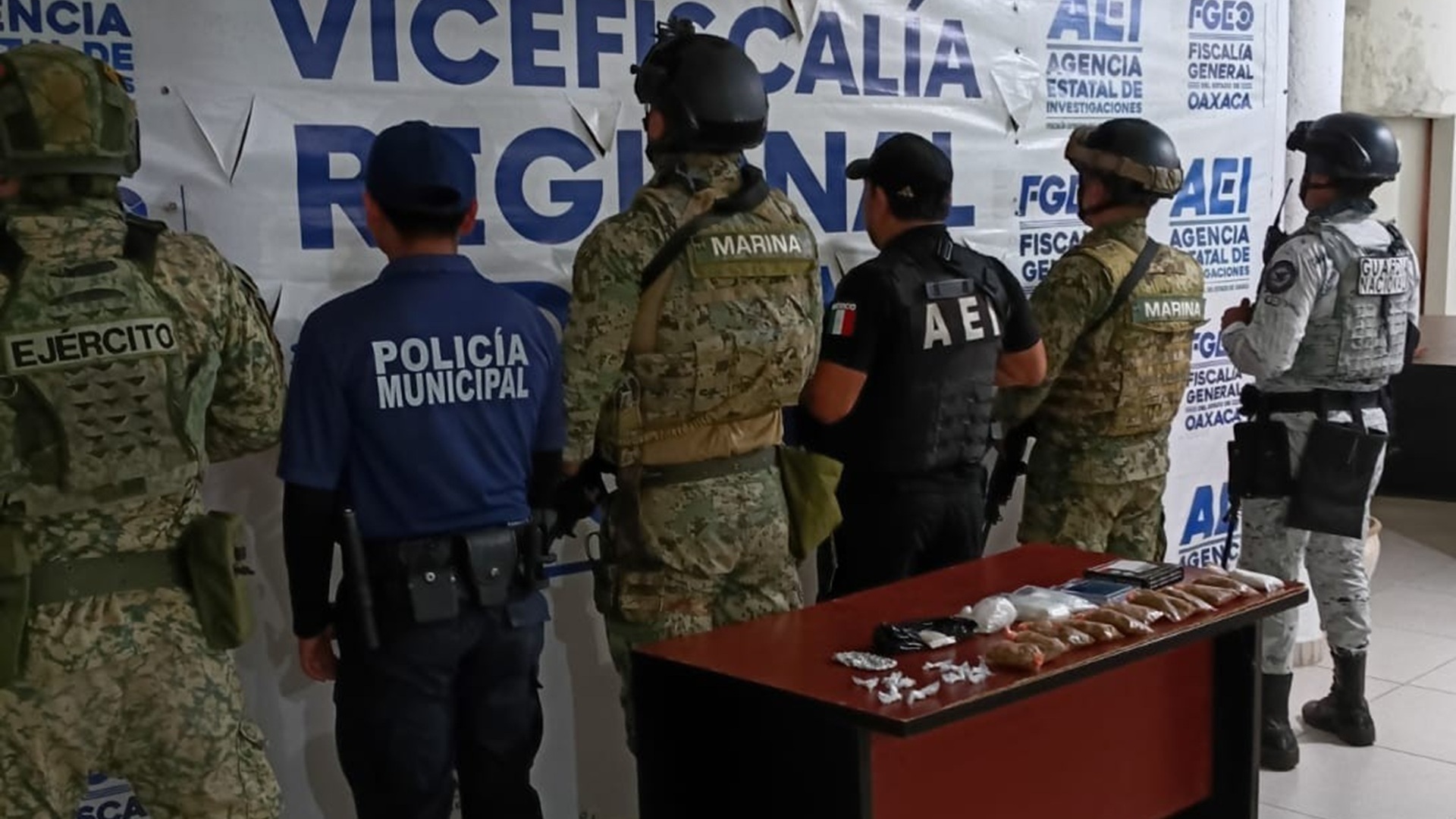 Cateo en la Costa de Oaxaca deja aseguramiento de marihuana, cocaína y cristal