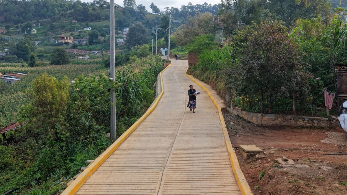 Destinan 16.5 millones de pesos a obras en la Sierra Juárez de Oaxaca