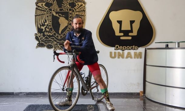 Cruzó México en bicicleta: Gerardo Rojano pedaleó 4 mil 94 kilómetros en 20 días