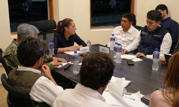 Claudia Sheinbaum: “Estamos atentos a los trabajos de la Semar” tras accidente del Tren Transístmico