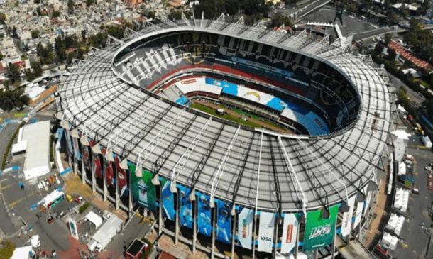 La inauguración en el Azteca