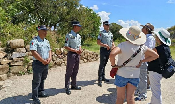 Monte Albán bajo resguardo: Guardia Nacional mantiene vigilancia en la zona arqueológica