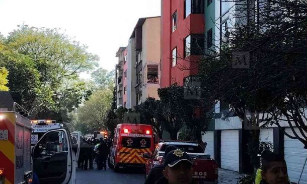 Explosión por acumulación de gas en Coyoacán deja cinco personas lesionadas