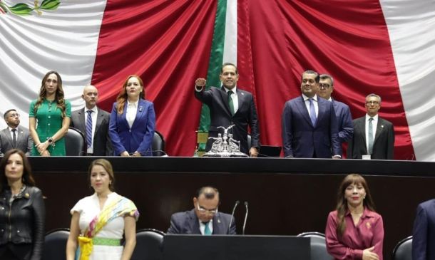 Toma protesta Raúl Bolaños Cacho Cué, heredero de una tradición política oaxaqueña