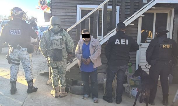 Cateo en Santiago Laxopa, Sierra Norte: FGEO detiene a un hombre y asegura droga