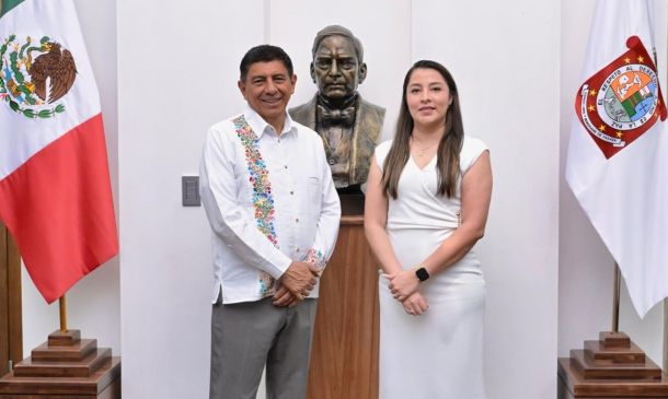 Designa Salomón Jara a Andrea Fabiola Acevedo Merlín como encargada de despacho de Finanzas en Oaxaca