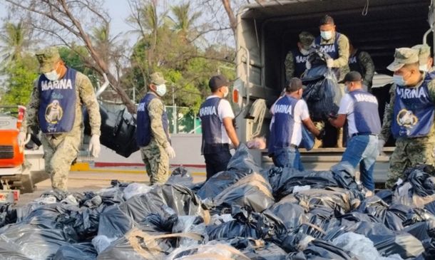 Incineran más de 2 toneladas de cocaína en Oaxaca; narcotráfico sigue presionando rutas del Pacífico