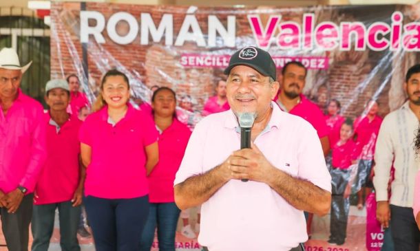 Candidatura de Román Valencia suma fuerte respaldo en La Quebradora