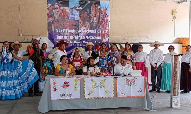 Congreso Nacional de Danza Folclórica Mexicana será en Teotitlán de Flores Magón