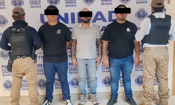 Vinculan a proceso a tres hombres por secuestro exprés y extorsión en Valles Centrales