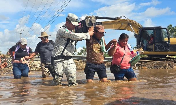 Emiten alerta por fenómeno meteorológico con potencial ciclónico en el Golfo de Tehuantepec