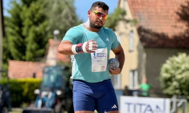 Uziel Muñoz conquista el oro e impone su mejor marca de la temporada en Europa