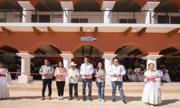 San Melchor Betaza instala Paisajes Lingüísticos para impulsar el uso del zapoteco