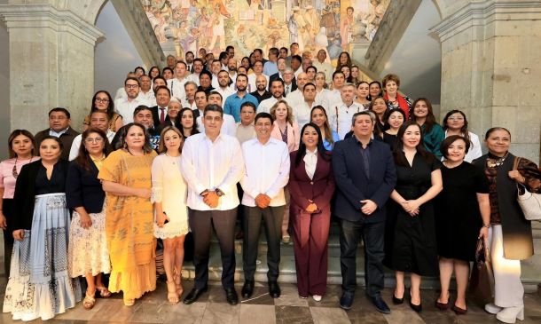 Salomón Jara refrenda compromisos con empresarios; Oaxaca supera 145 mil mdp en inversión y 113 mil empleos