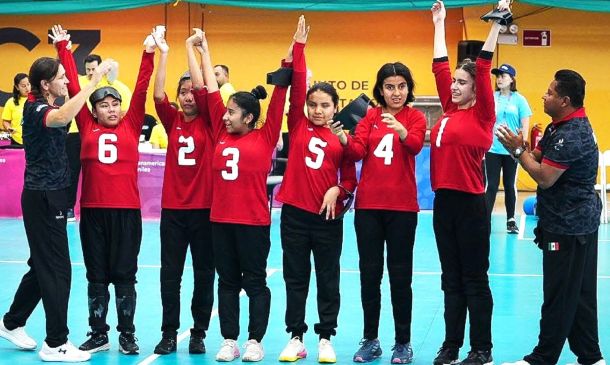 Oaxaqueñas ganan bronce en golbol en Juegos Parapanamericanos Juveniles Chile 2025