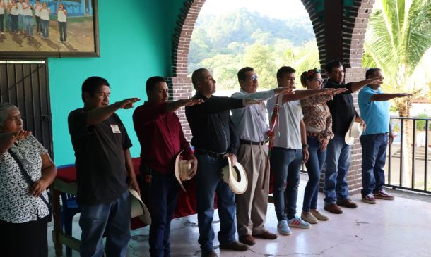 Pancho Chilapa encabeza toma de protesta de autoridades comunitarias en Concepción del Progreso