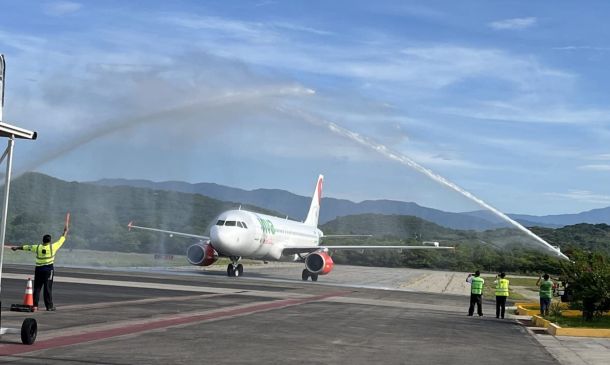 Aeropuerto de Puerto Escondido mantiene firme crecimiento en tráfico aéreo