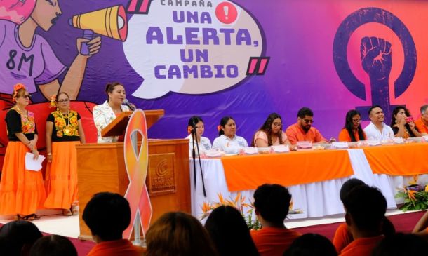 Jornada de prevención de la violencia de género en el Cobao de Matías Romero