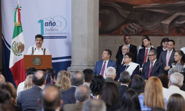 Hugo Aguilar defiende autonomía y resultados del nuevo Poder Judicial