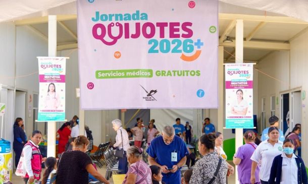Jornada Quijotes 2026 brinda atención médica gratuita en Oaxaca